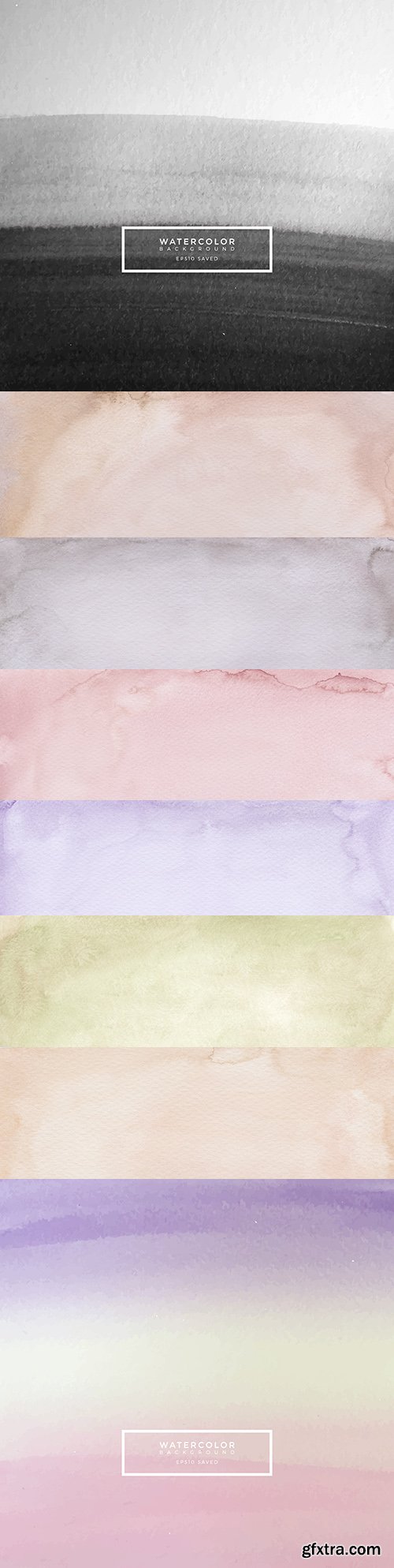 Watercolor texture background design soft colored
