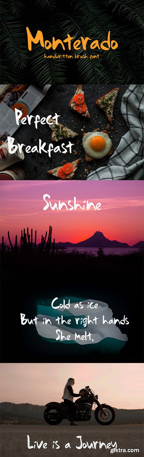 Monterado Handwritten Brush Font Monterado Handwritten Brush Font