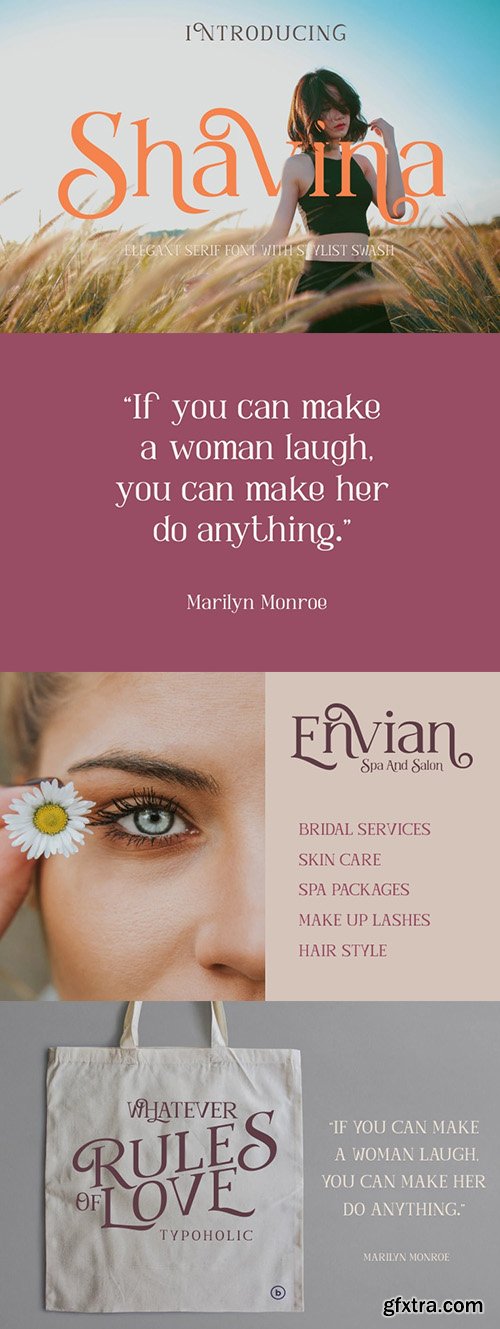 Shavina Serif Font Shavina Serif Font