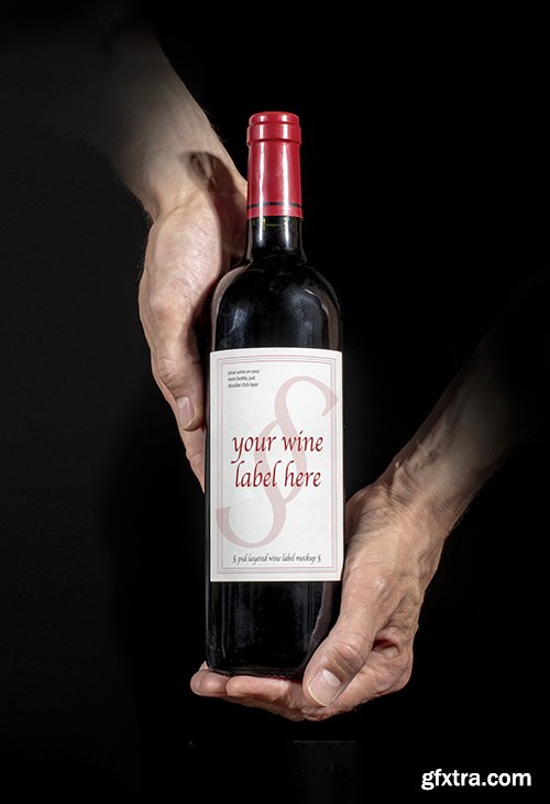 Wine Label Mockup 224734757