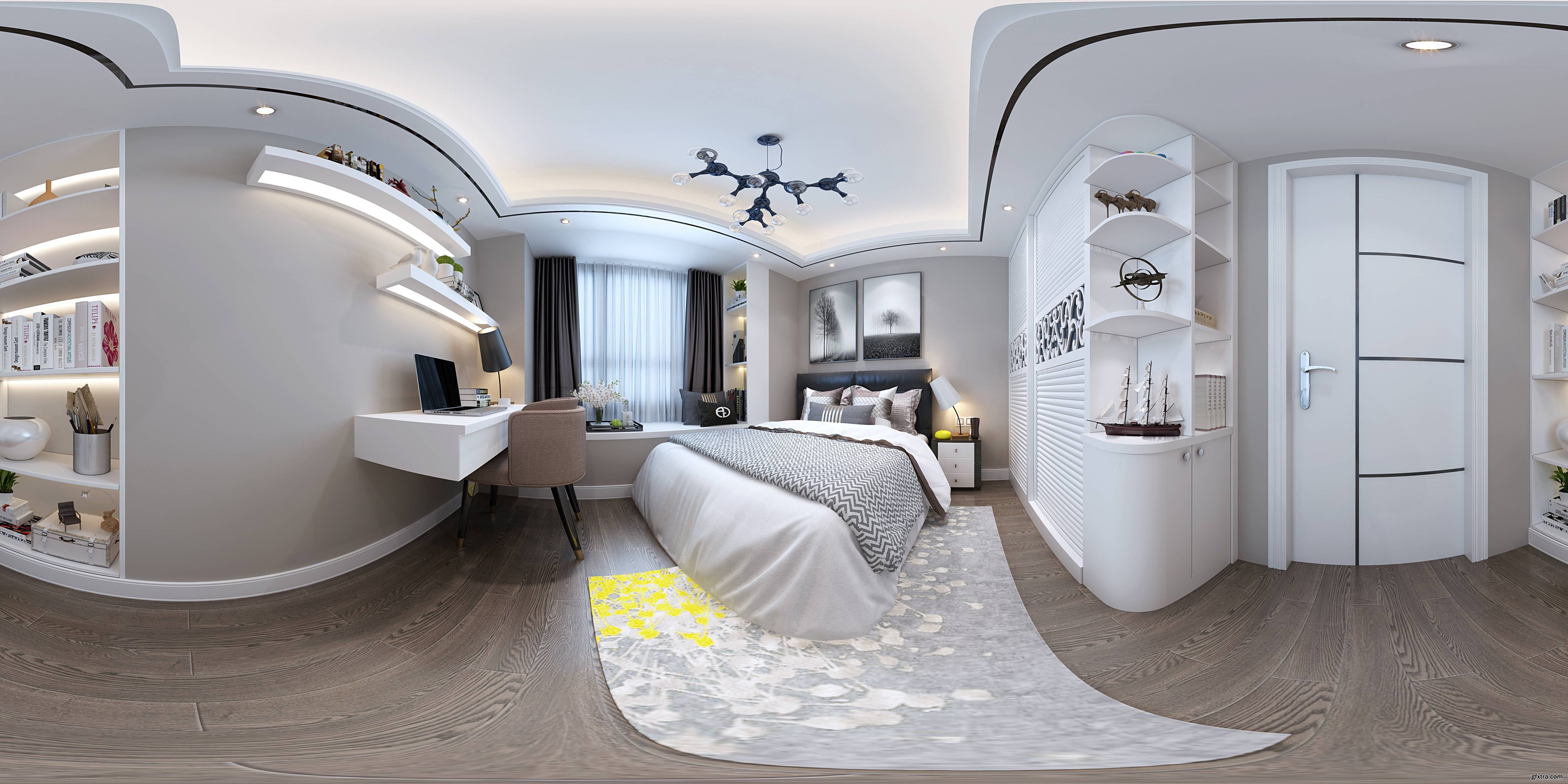 360 Interior Design Bedroom 46 » GFxtra