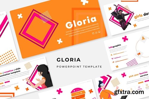 Gloria Powerpoint, Keynote and Google Slides Templates