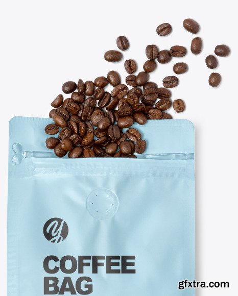 Matte Bag w/ Coffee Beans 56505