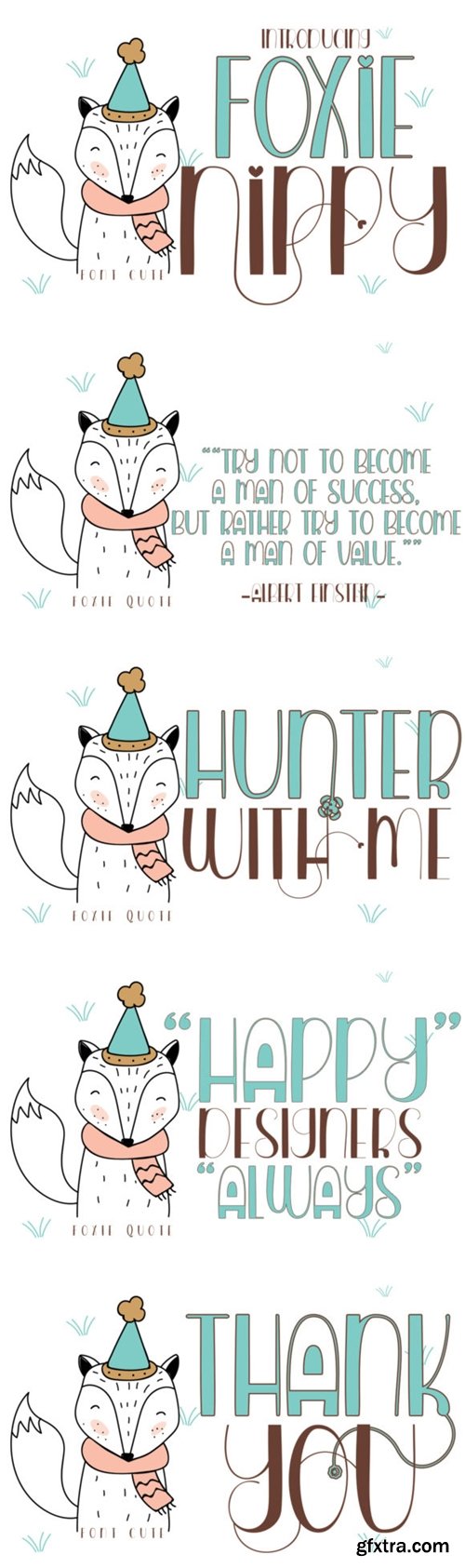 Foxie Nippy Font