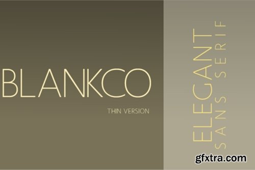Blankco 5 Font