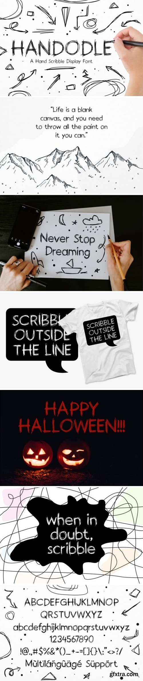 Handodle Font