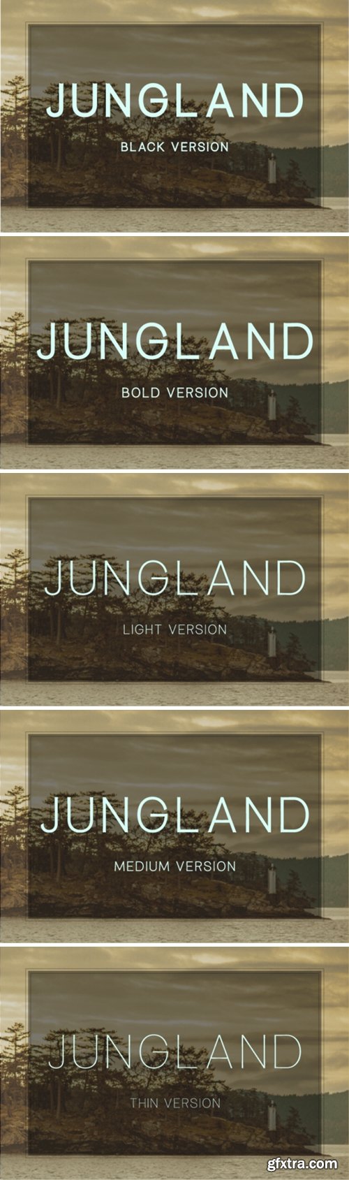 Jungland 5 Font