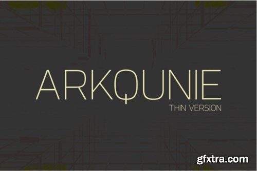 Arkqunie 5 Font