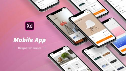 SkillShare - Mobile App Design From Scratch In Adobe Xd - 1183875030