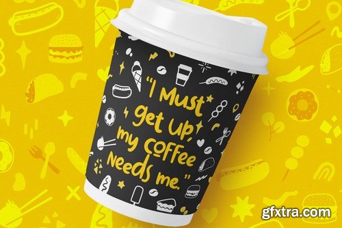 Bustanist - A Playful Yummy Font with Extra