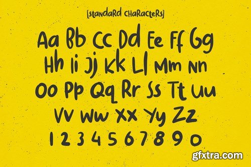 Bustanist - A Playful Yummy Font with Extra