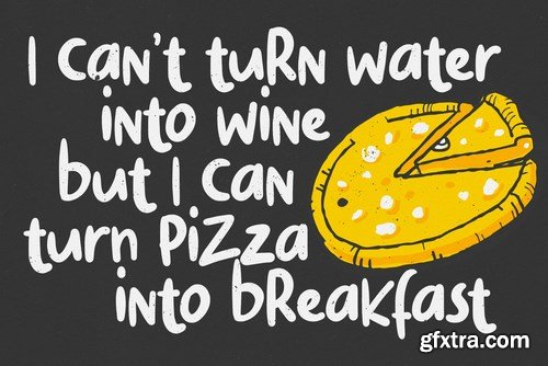 Bustanist - A Playful Yummy Font with Extra