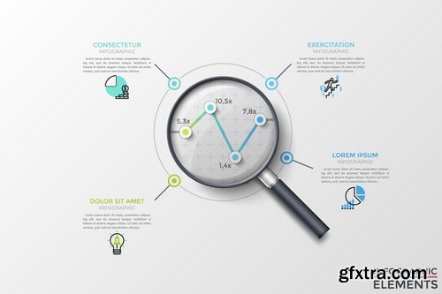 Objectum Infographic Magnifier
