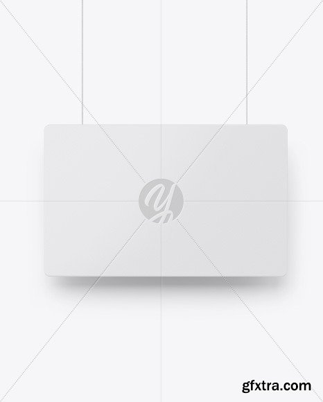 Matte Discount Sign Mockup 56515