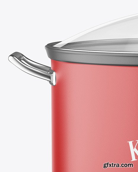 Matte Cooking Pot Mockup