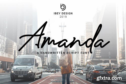 CM - Amanda - Signature Monoline Font 3626291
