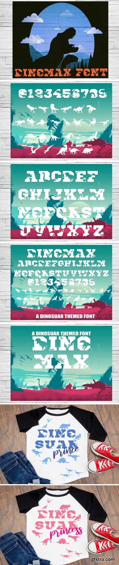Dinomax Font
