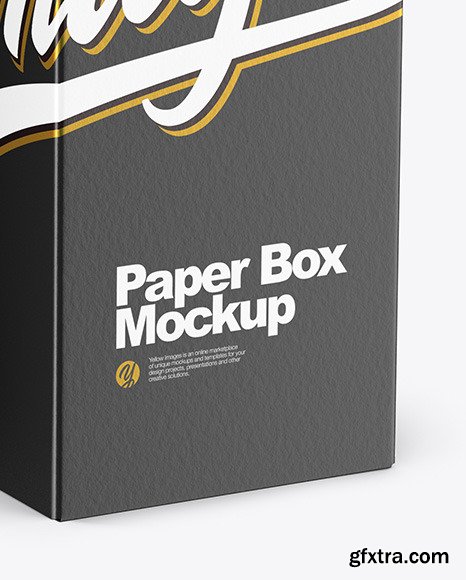Amber Dropper Bottle with Box Mockup 56517