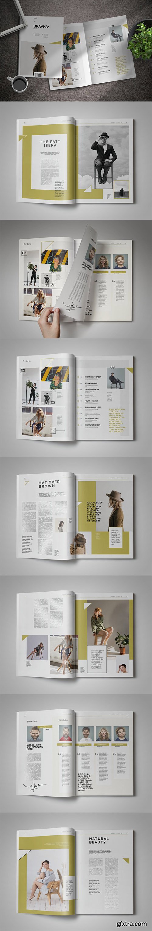 Bravka+ | Magazine Template