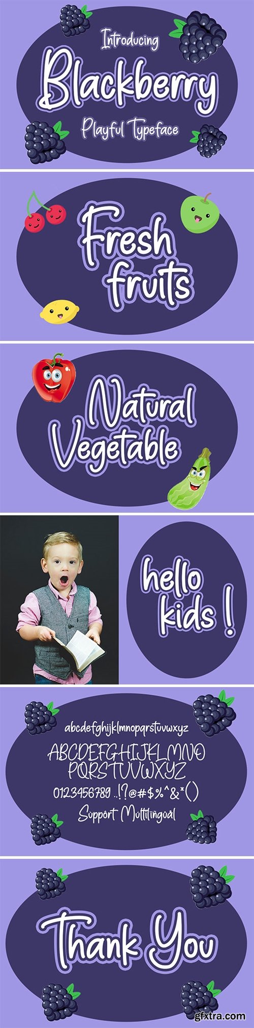 Blackberry Font