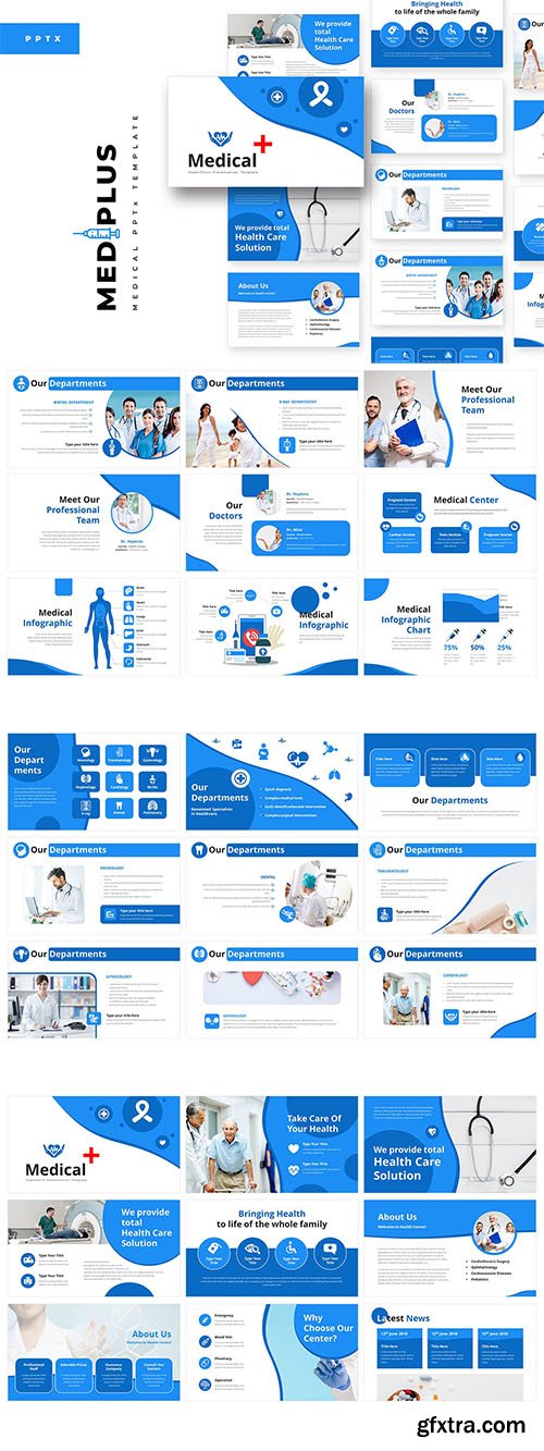 MediPlus Medical PowerPoint Template