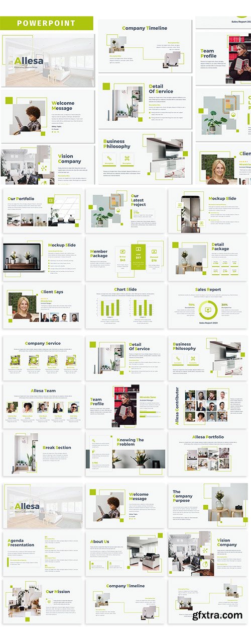 Allesa - Business Powerpoint Template