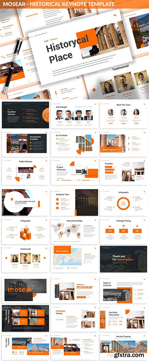Monsear - Historical Keynote Template