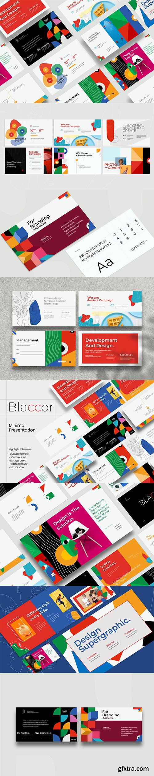 Blaccor PowerPoint, Keynote and Google Slides Presentation