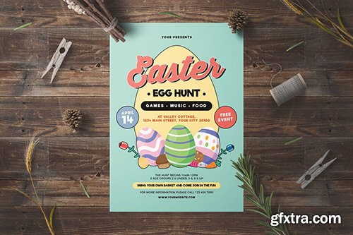 Easter Egg Hunt Flyer