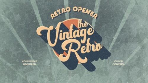 Videohive - Retro Vintage Opener