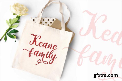 Saranghae - Lovely Calligraphy Font