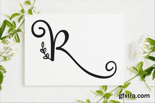 Spring - Monogram Caps Font