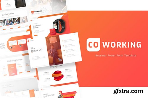 Coworking - Professional Powerpoint Template Coworking - Professional Powerpoint Template