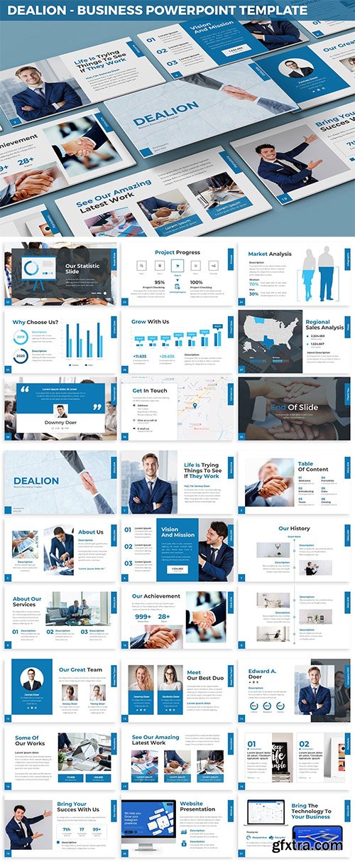 Dealion - Business Powerpoint Template Dealion - Business Powerpoint Template