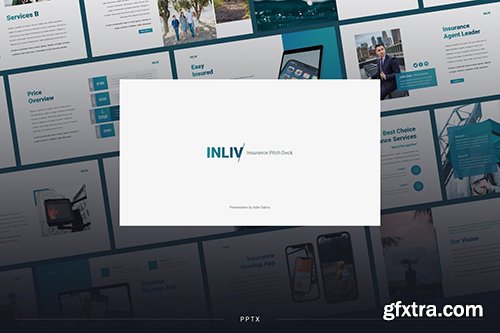 Inliv - Insurance Theme Powerpoint Template Inliv - Insurance Theme Powerpoint Template