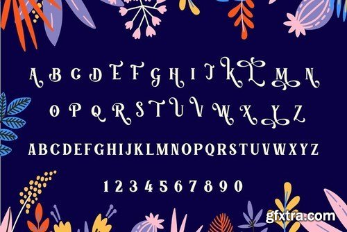 CM - Tumbled Serif Font 4667601