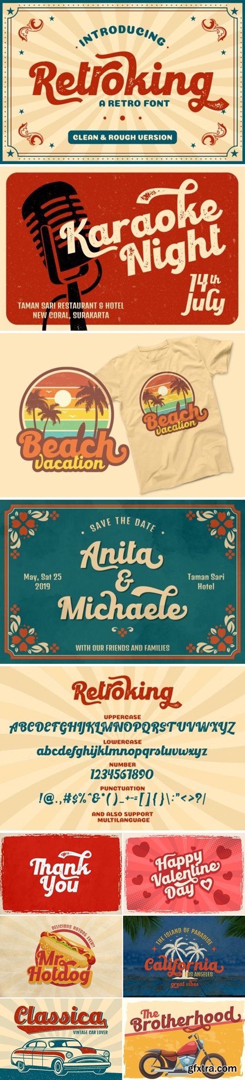 CM - Retroking - Retro Font 4671242 CM - Retroking - Retro Font 4671242