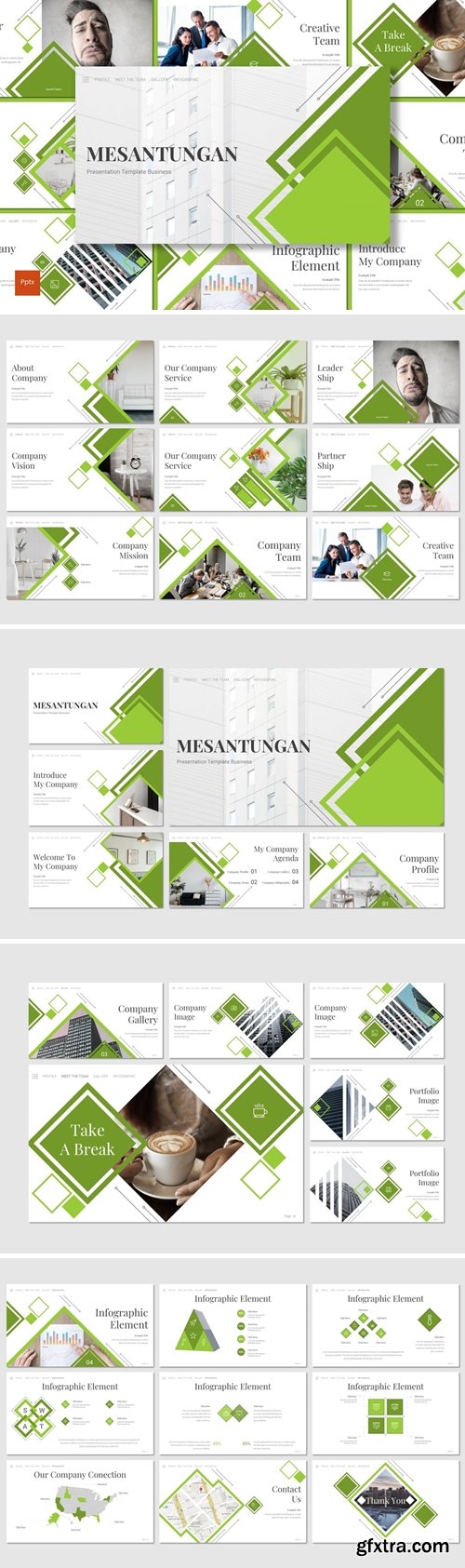 Mesantungan Powerpoint, Keynote and Google Slides Templates