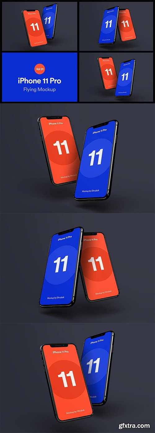 iPhone 11 Pro Mockup Vol 06 iPhone 11 Pro Mockup Vol 06