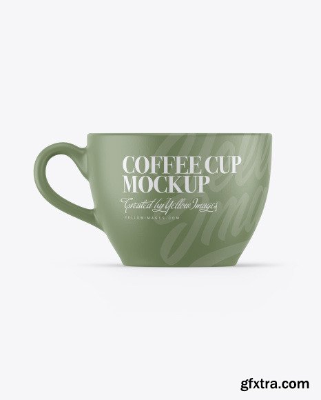 Ceramic Coffee Cup Mockup 56514