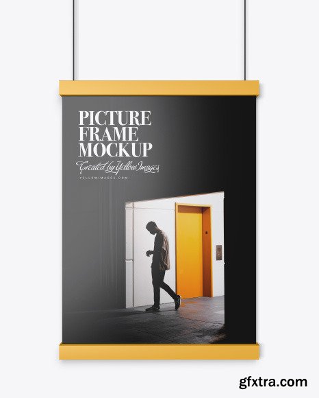 Glossy Picture Frame Mockup 56562