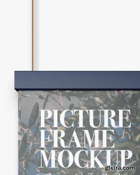 Glossy Picture Frame Mockup 56562