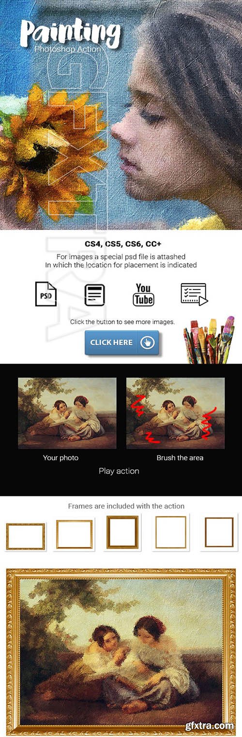 GraphicRiver - Painting Photoshop Action 25697827 GraphicRiver - Painting Photoshop Action 25697827