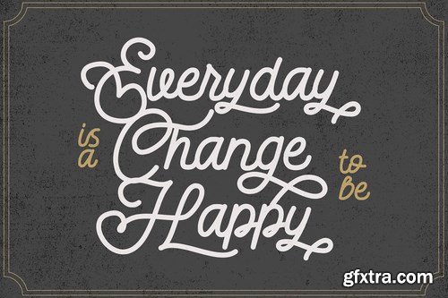 CM - Dattge Hurty - Monoline Retro Font 4687861 CM - Dattge Hurty - Monoline Retro Font 4687861