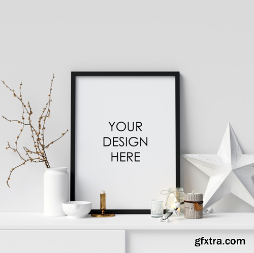 mock-up-poster-frame-with-christmas-decoration_42637-522 mock-up-poster-frame-with-christmas-decoration_42637-522