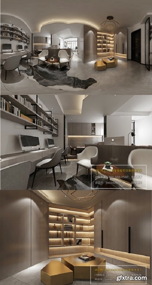 360 Interior Design Office room 07