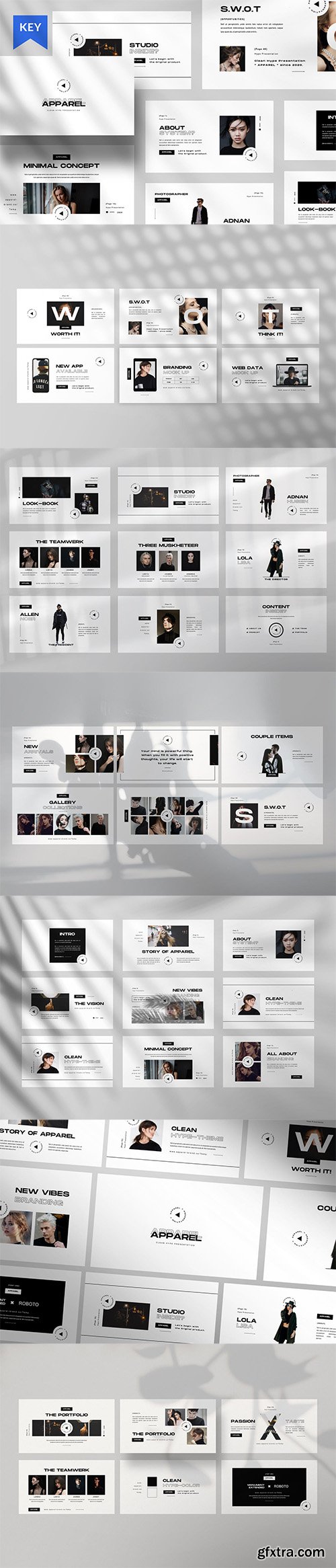 Apparel Presentation, Keynote and Google Slide Template