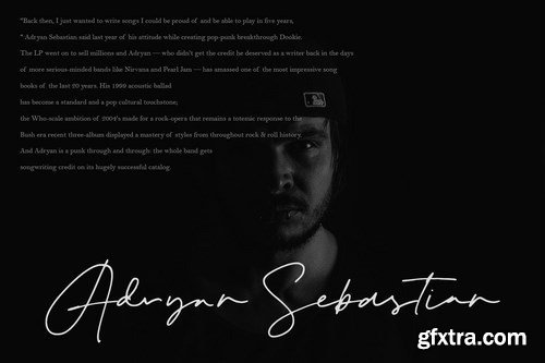 Billy Smith - Signature Font MS