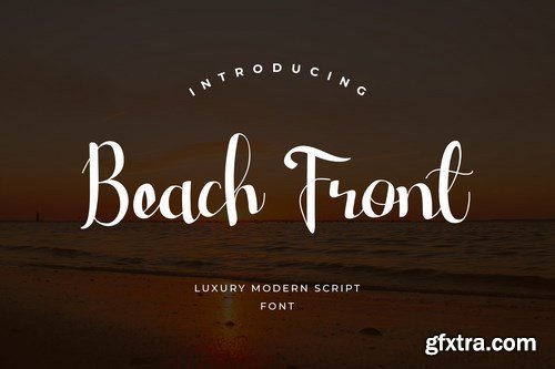 Beach Front Script Handwritten Font