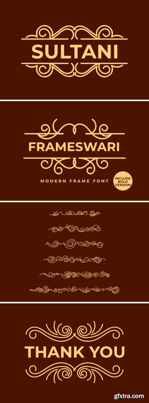 Frameswari Font